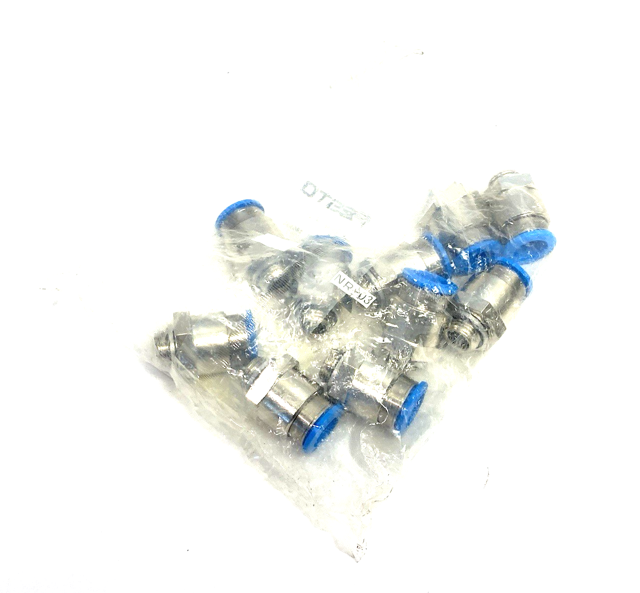 Festo QS-G1/4-12 Pneumatic Push-In Fitting for 12mm OD Tubing 186350 PKG OF 10 - Maverick Industrial Sales