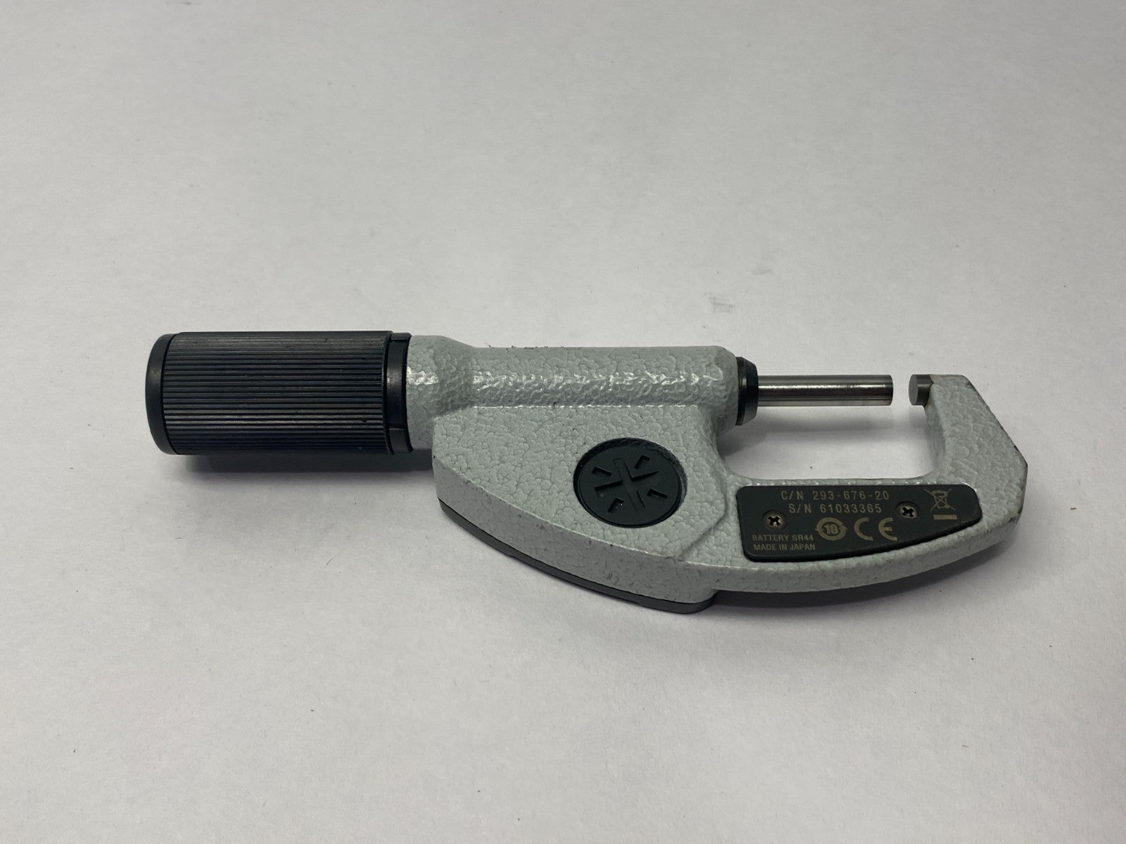 Mitutoyo 293-676-20 ABSOLUTE Digimatic Micrometer IP65 0-1.2"/30.48mm WITH CASE - Maverick Industrial Sales