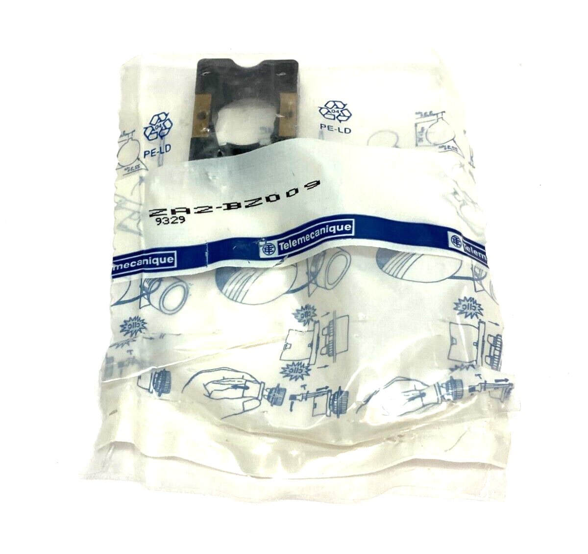 Telemacanique ZA2-BZ009 Button Collar Latch Clamp Black - Maverick Industrial Sales