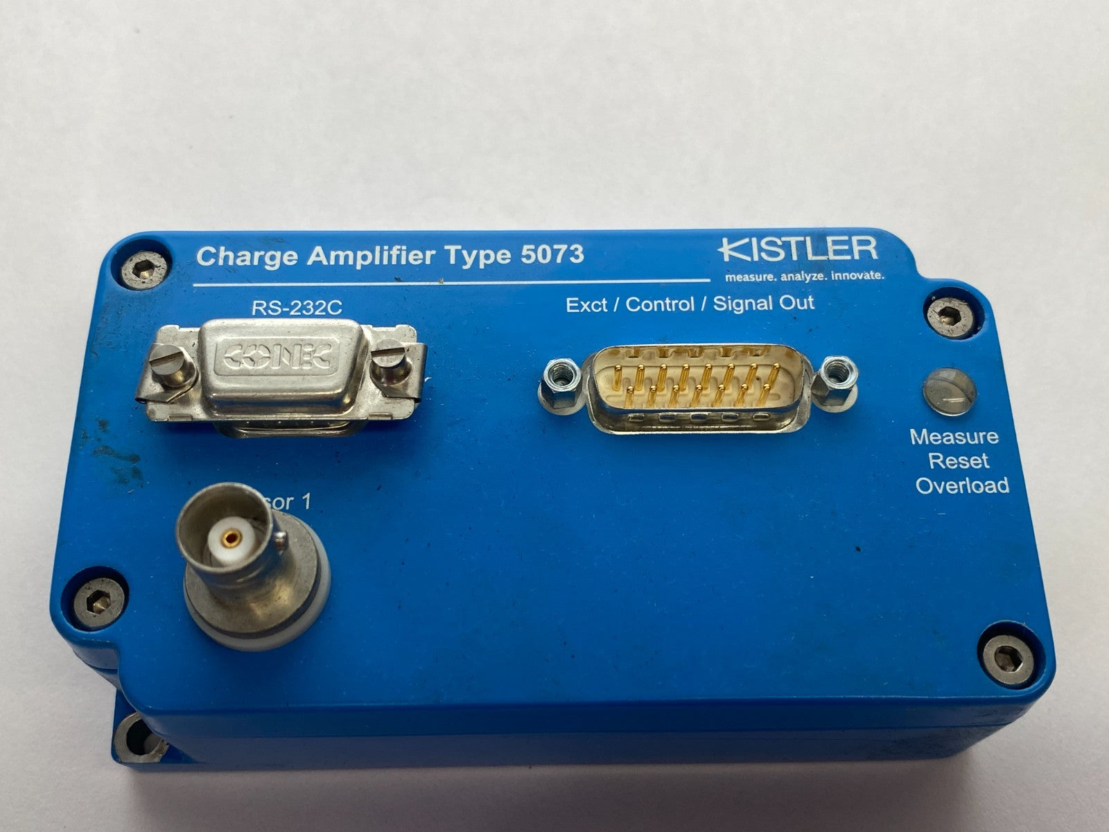 Kistler 5073A111 Industrial Charge Amplifier 18-30V Type 5073 - Maverick Industrial Sales