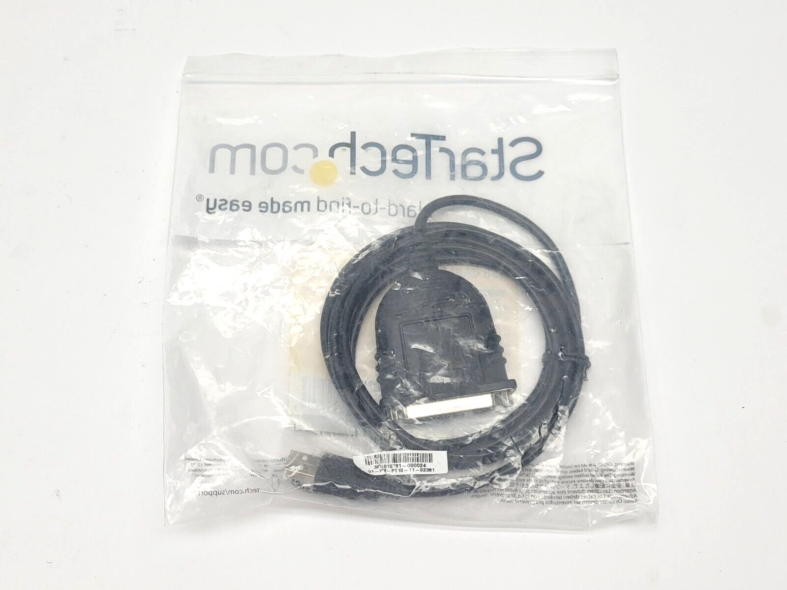 StarTech ICUSB1284D25 Parallel Printer Adapter Cable USB to DB25 6' LOT OF 3 - Maverick Industrial Sales