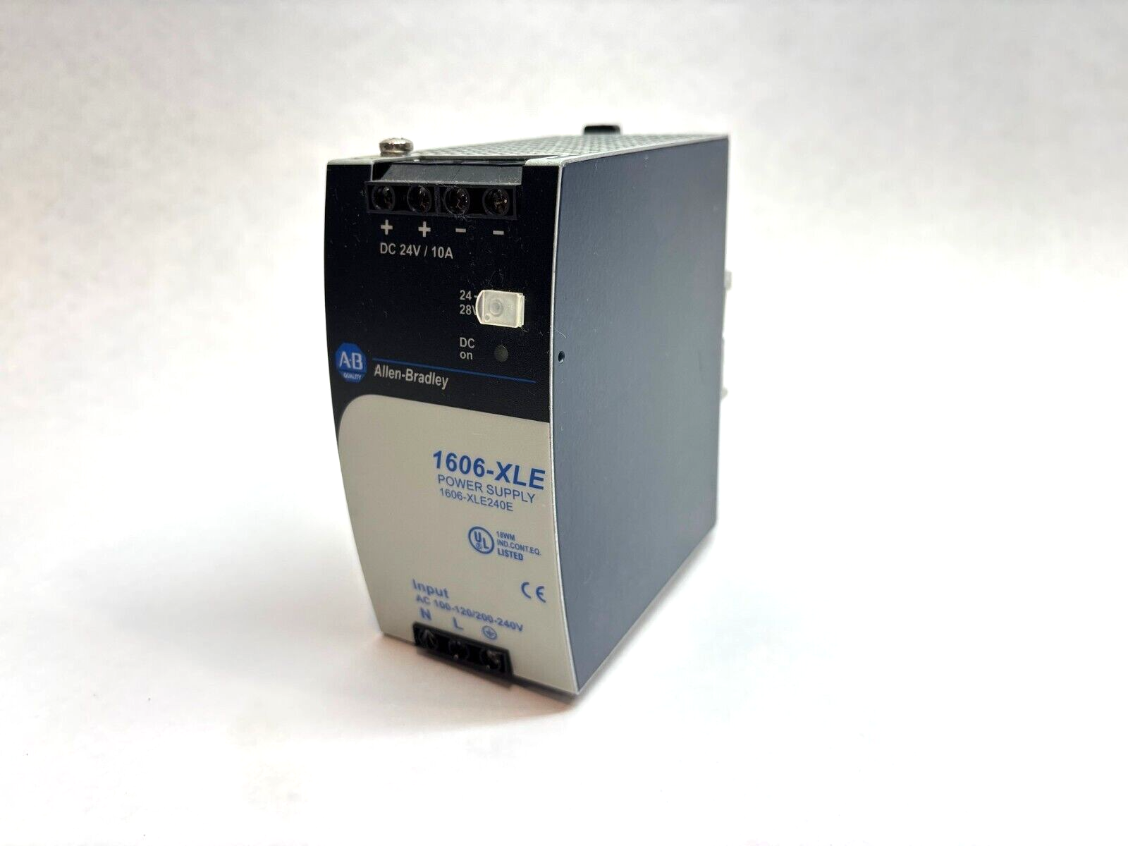 Allen Bradley 1606-XLE240E Ser. A Power Supply, 24-28VDC - Used - Maverick Industrial Sales