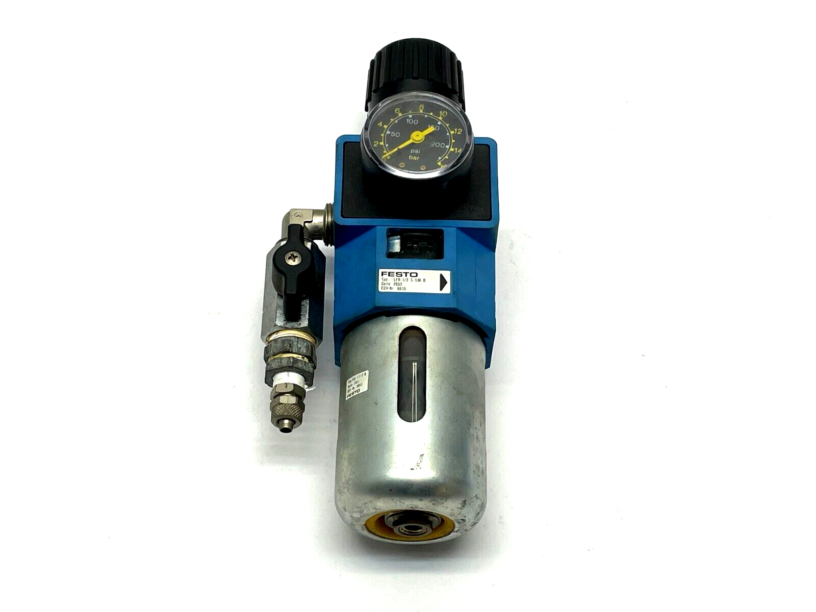 Festo LFR-1/2-S-5M-B Filter Regulator 150039 - Maverick Industrial Sales
