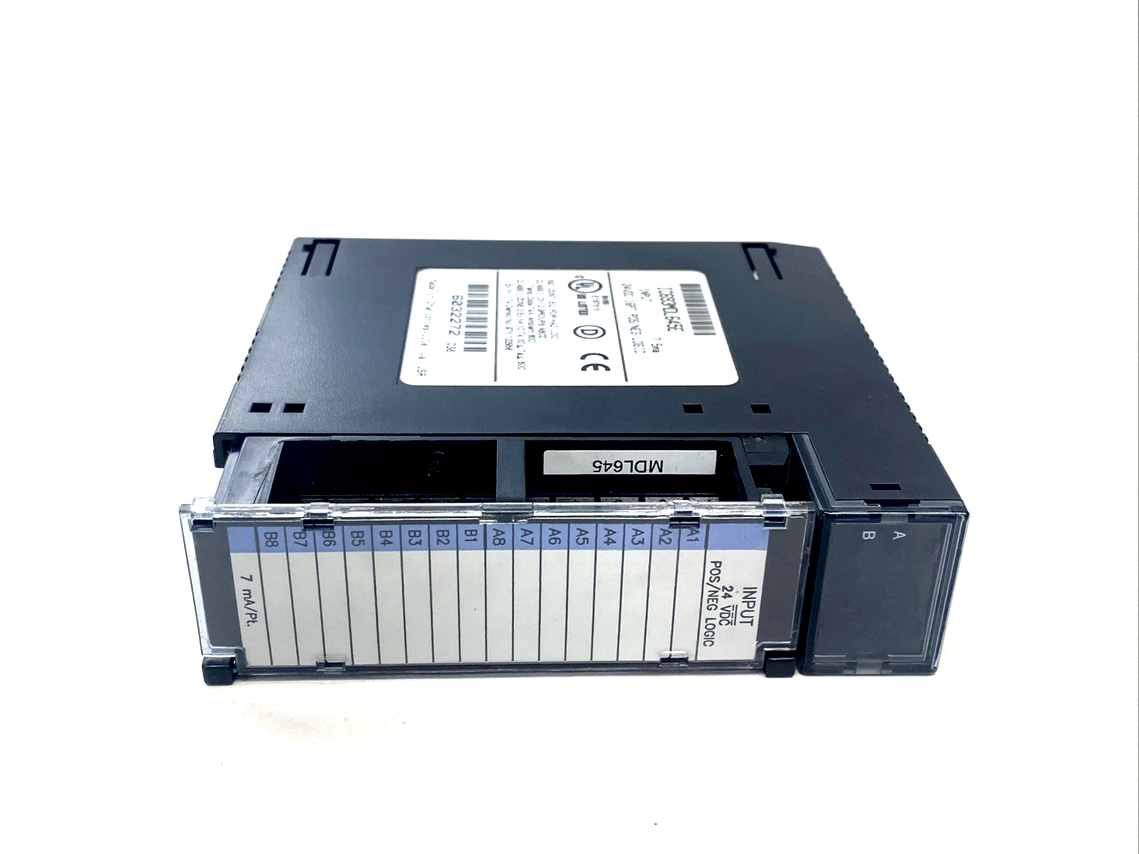 IC693MDL645E | GE Fanuc Input Module 24VDC 16PT Pos/Neg Logic - Used - Maverick Industrial Sales