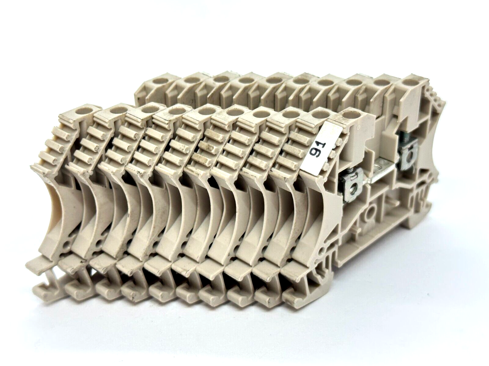 WDU 2.5 | Weidmuller Terminal Block 600V LOT OF 10 - Used - Maverick Industrial Sales