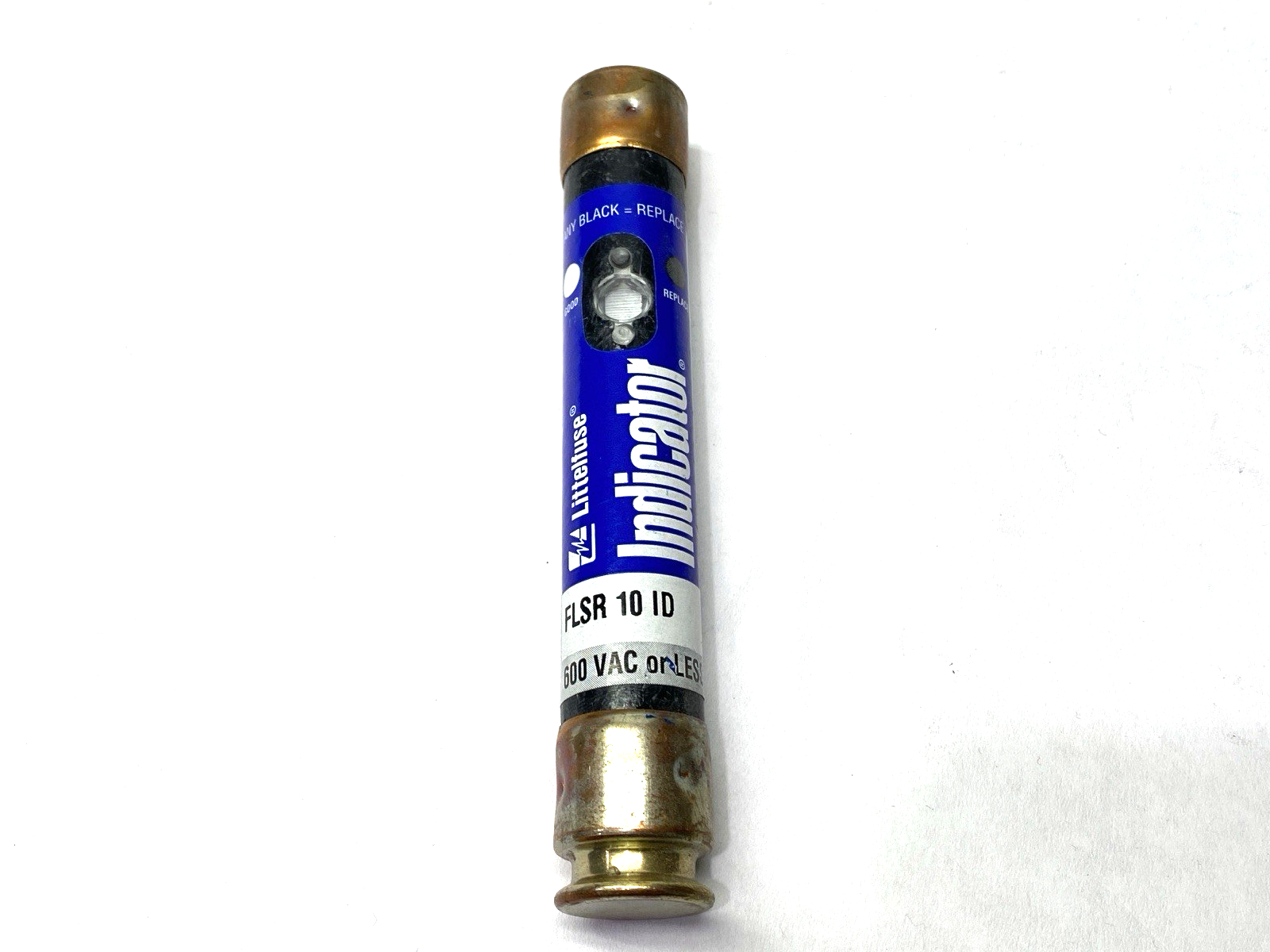 Littelfuse FLSR10ID Time-Delay Dual Element Indicator Fuse Class RK5 600VAC 10A - Maverick Industrial Sales