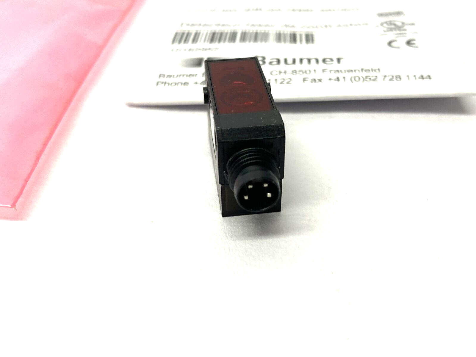 Baumer OZDK 10N5150/S35A Miniature Diffuse Contrast Sensor 3~150mm 10162952 - Maverick Industrial Sales