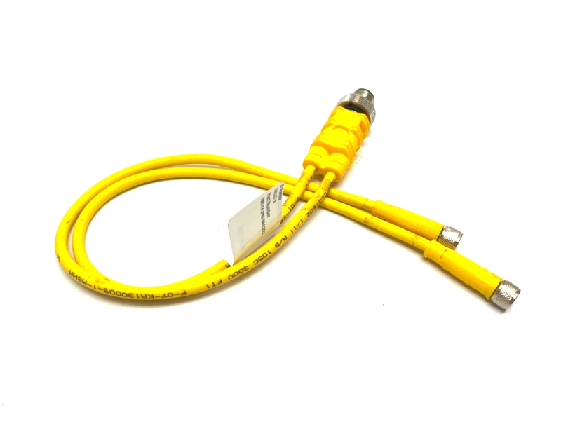 Turck VBRS 4.4-2PKG 3M-0.3/0.3 Molded Twin-Junction Cable U0117-3 - Maverick Industrial Sales