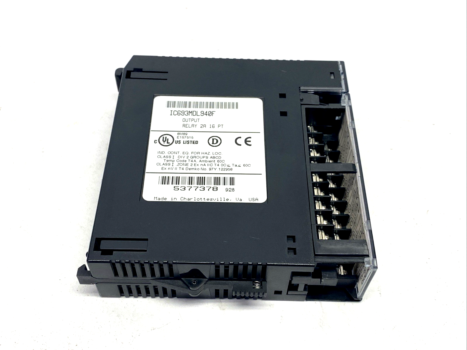 GE Fanuc IC693MDL940F Relay Output Module 2A 16PT - Maverick Industrial Sales