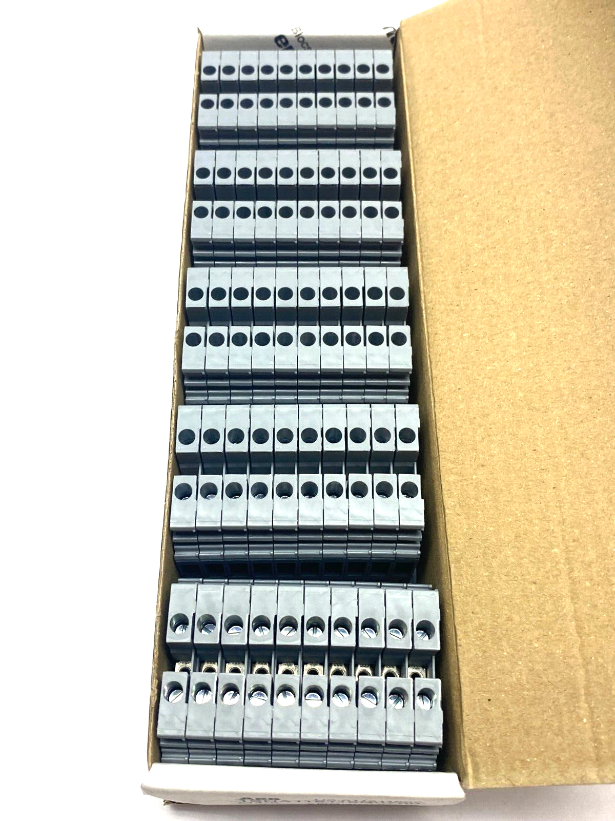 ABB Entrelec 1SNA115116R0700 Feed-Through Modular Terminal Block Gray BOX OF 50 - Maverick Industrial Sales