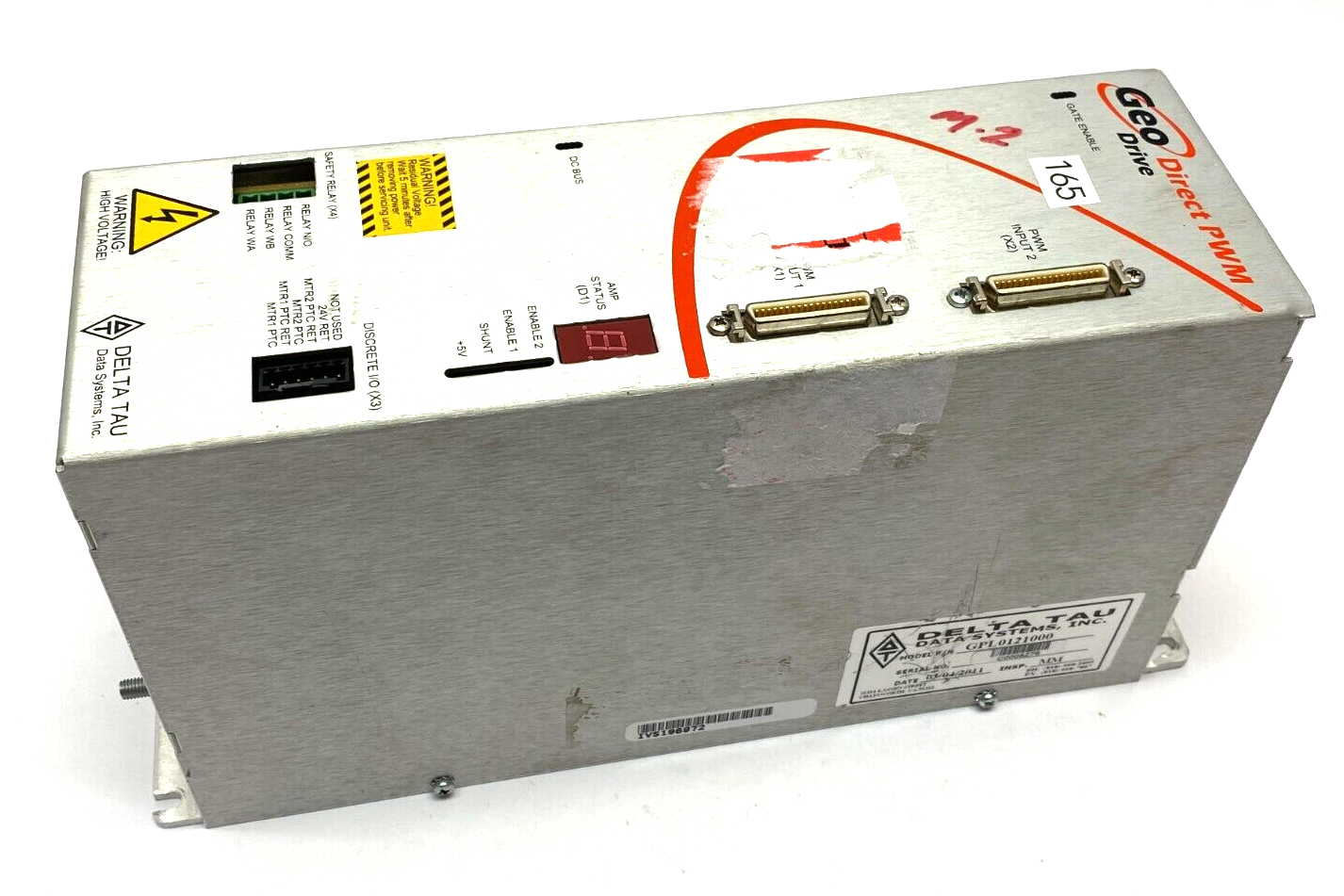 Delta Tau GPL0121000 Geo Drive Direct PWM Power Supply w/ LED Readout - Maverick Industrial Sales