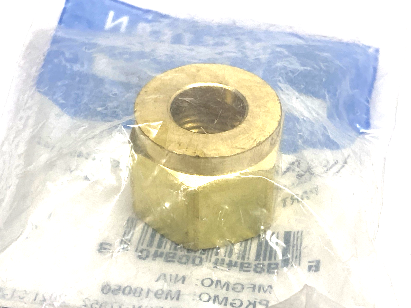 Western Enterprises CO-2 Brass Regulator Nut, CGA-320, LOT OF 3 - Maverick Industrial Sales