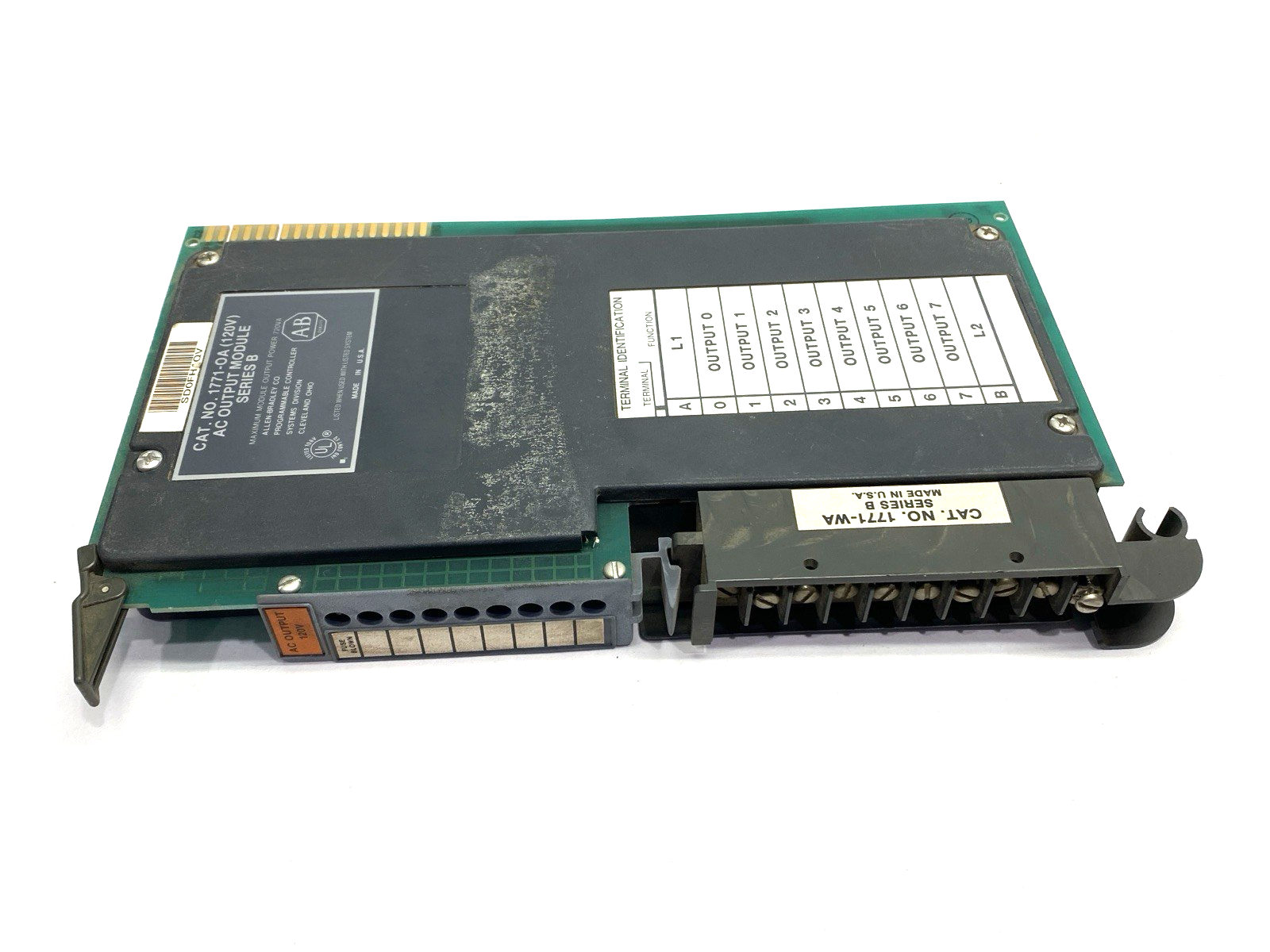 Allen Bradley 1771-0A AC Output Module Ser. B 120V - Maverick Industrial Sales