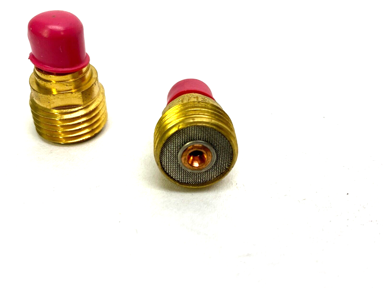 45V43 Gas Lens Collet Body 1/16", 1.6mm for TIG Welding Torch 9/20/25 LOT OF 2 - Maverick Industrial Sales
