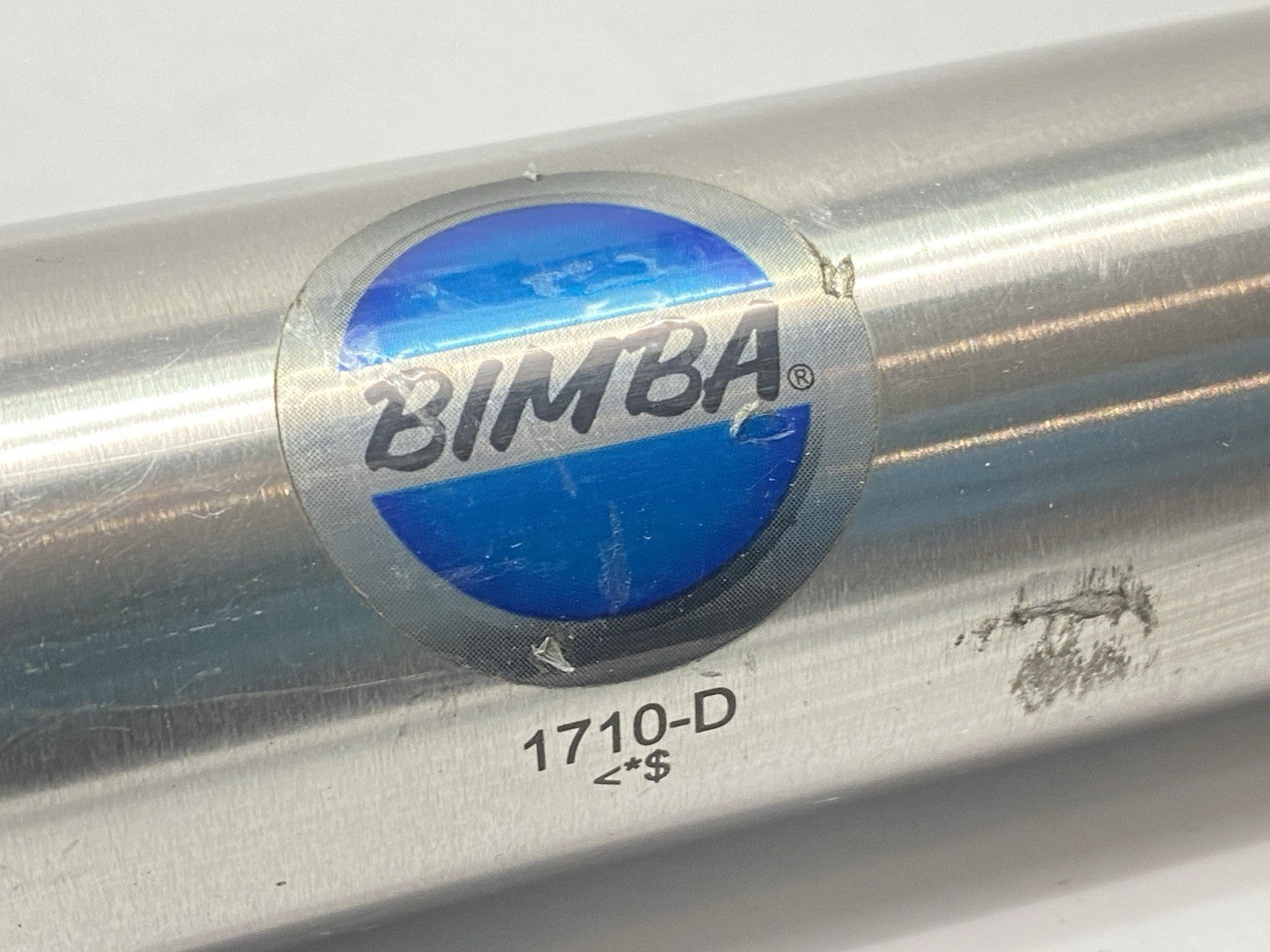 1710-D | Bimba Pneumatic Cylinder 1-1/2" Bore 10" Stroke - Used - Maverick Industrial Sales
