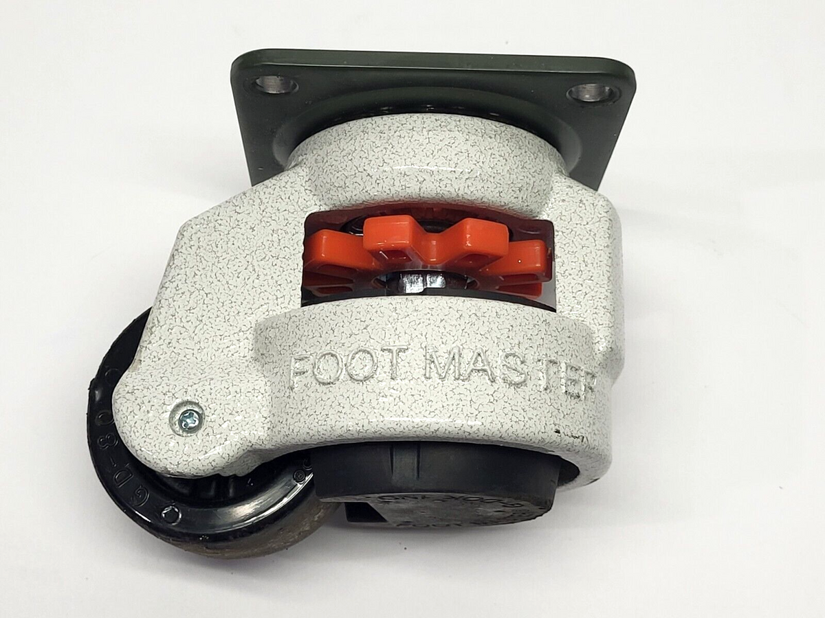 GD-80-F-NYN | Foot Master Leveling Caster 63mm Nylon Wheel - Used - Maverick Industrial Sales