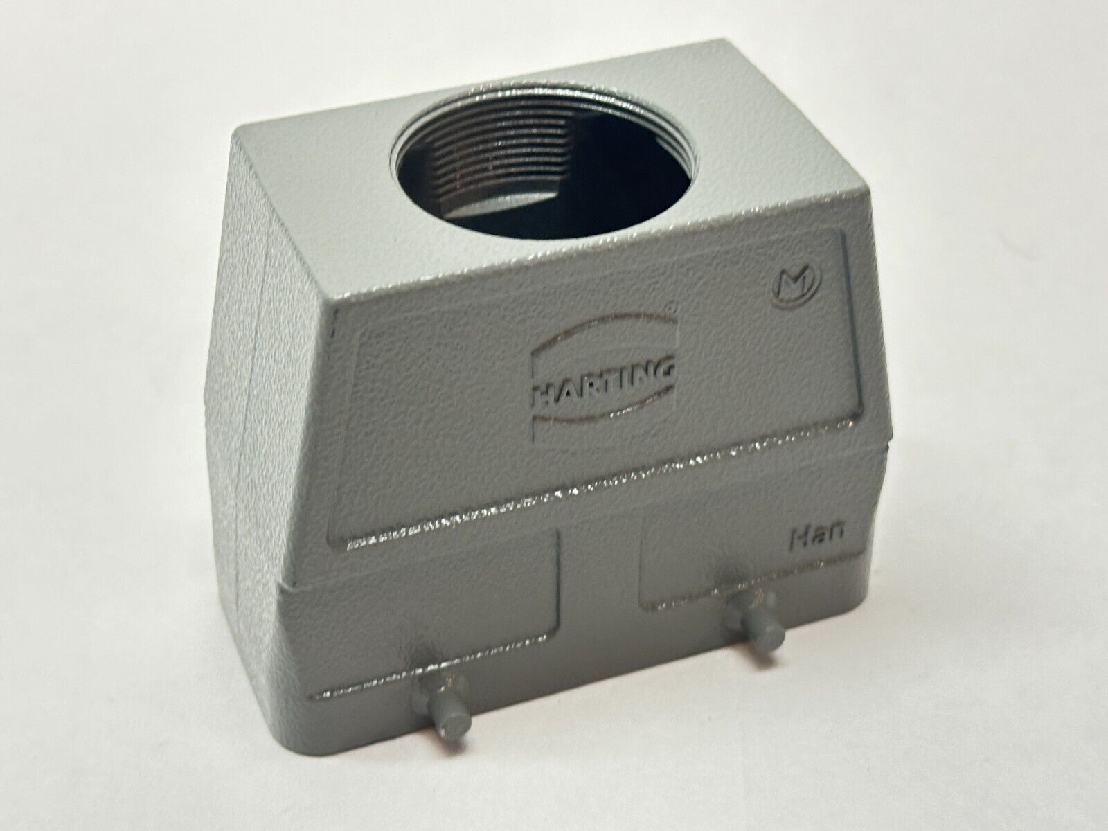 Harting 19 62 816 0428 Han 16EMC/B-HTE-M40 (HT) Cable Hood Housing Size 16B - Maverick Industrial Sales