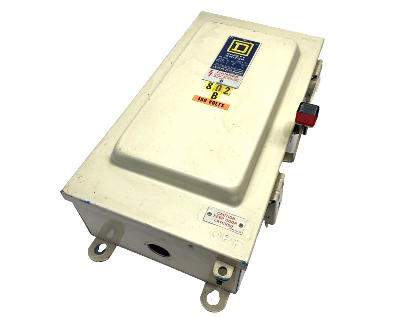 | Square D H-363AWK 3-Pole Heavy Duty Fusible Safety Switch 100A 600V - Used - Maverick Industrial Sales