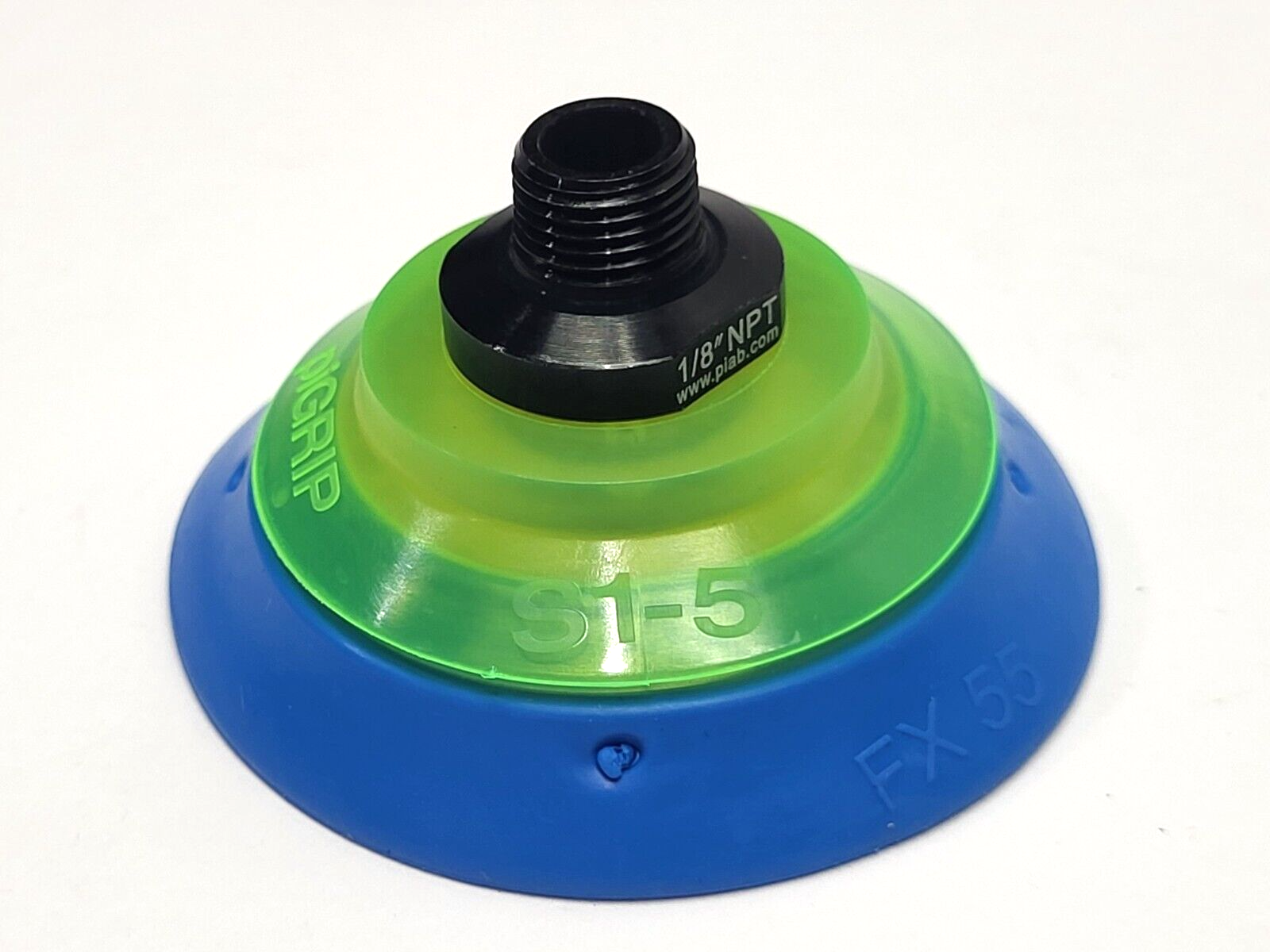 Piab G.S50T50.F.S1.NT18M.01 Vacuum Suction Cup 1/8" LOT OF 2 - Maverick Industrial Sales