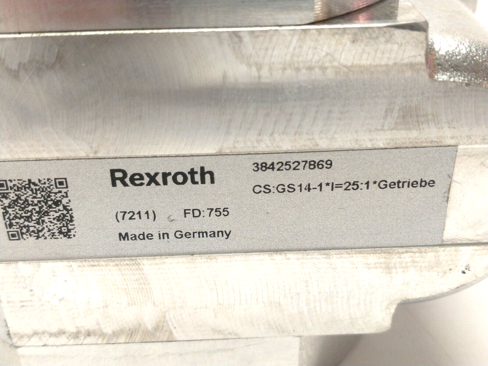 3 842 527 869 | Bosch Rexroth 3842527869 Slip-On Gear Unit & Flange GS 14-1 25:1 Ratio - New Other - Maverick Industrial Sales