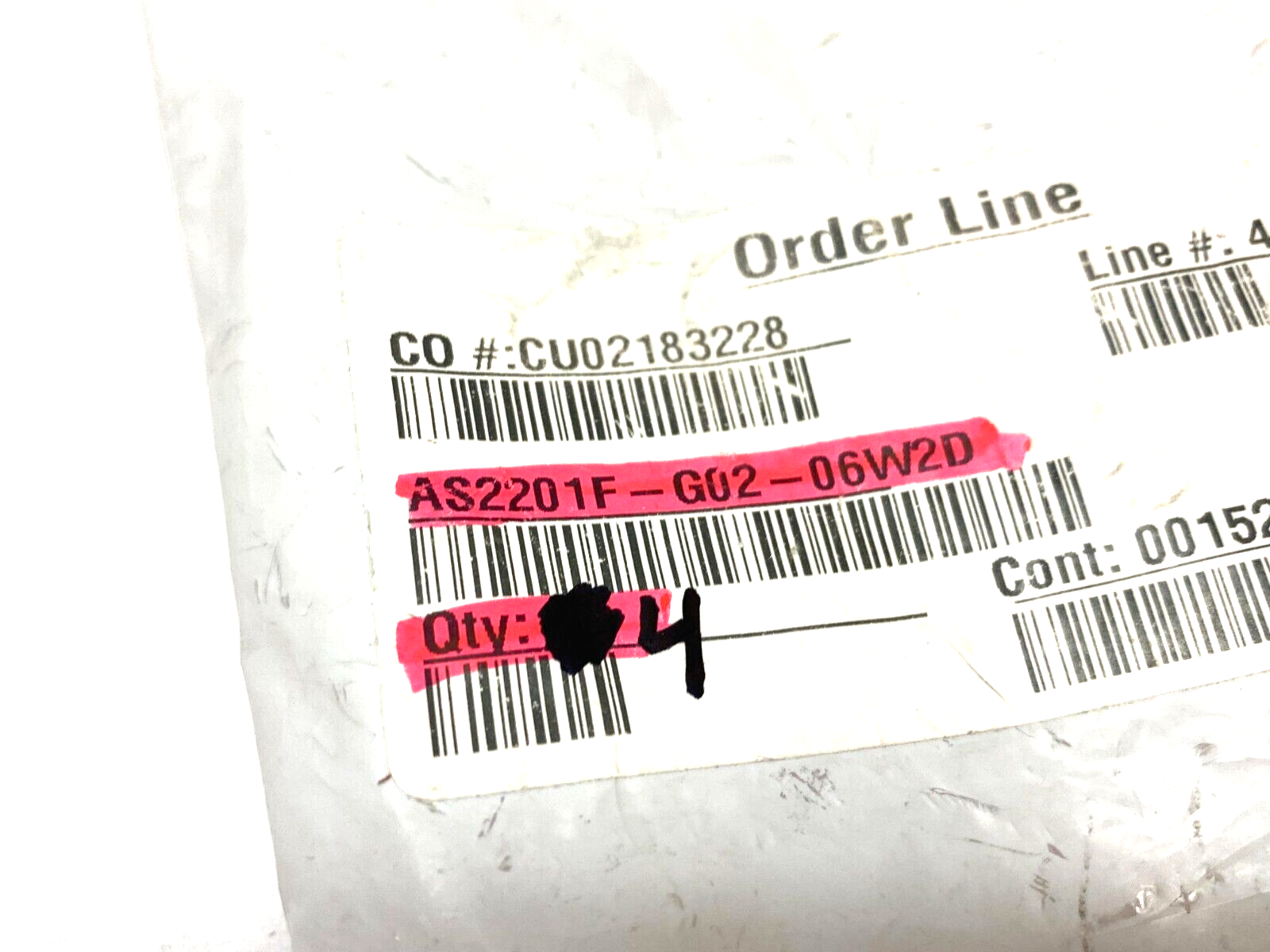 SMC AS2201F-G02-06W2D Flame Resistant Flow Control Valve 1/4" LOT OF 4 - Maverick Industrial Sales