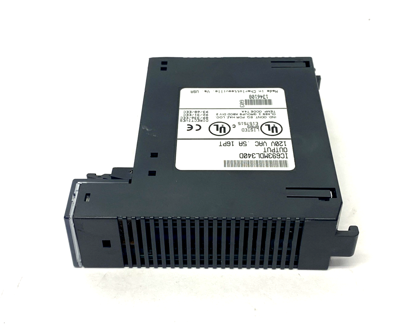 IC693MDL340D | GE Fanuc Output Module 120VAC 0.5A 16PT NO TERMINAL - Used - Maverick Industrial Sales