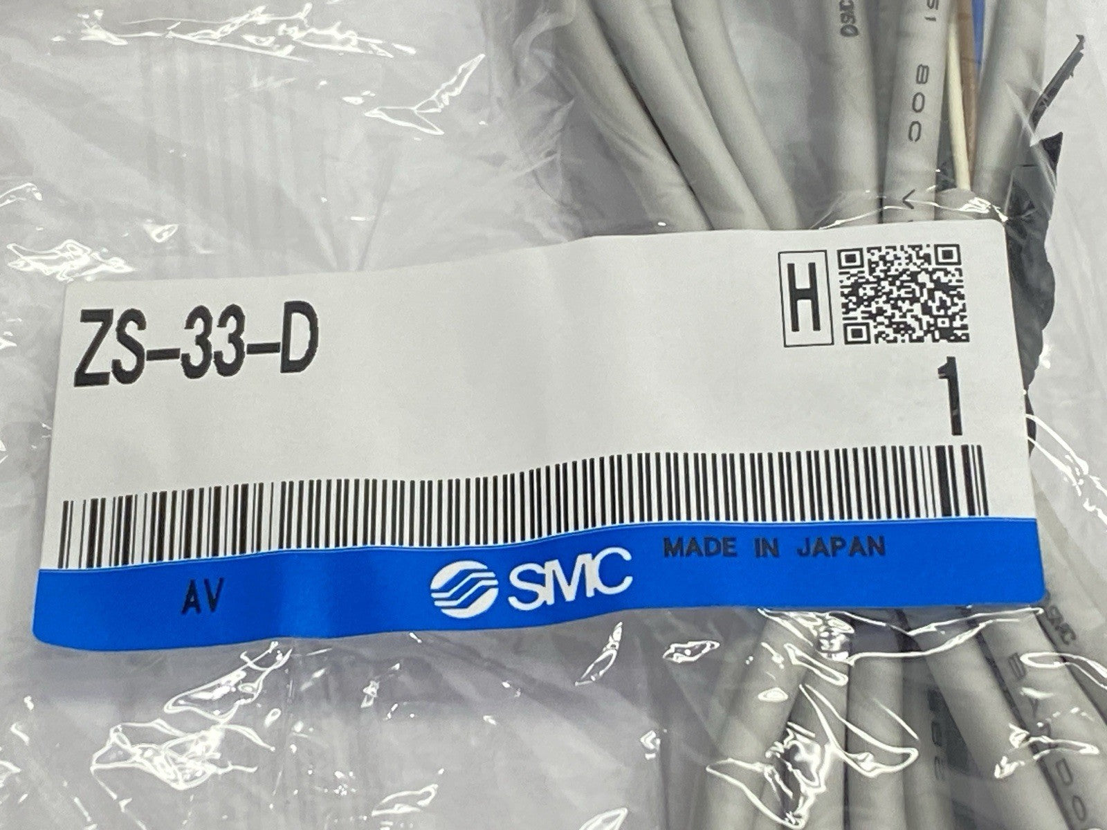 ZS-33-D | SMC Flow Switch Connection Cable 4-Wire 2m Length - New - Maverick Industrial Sales