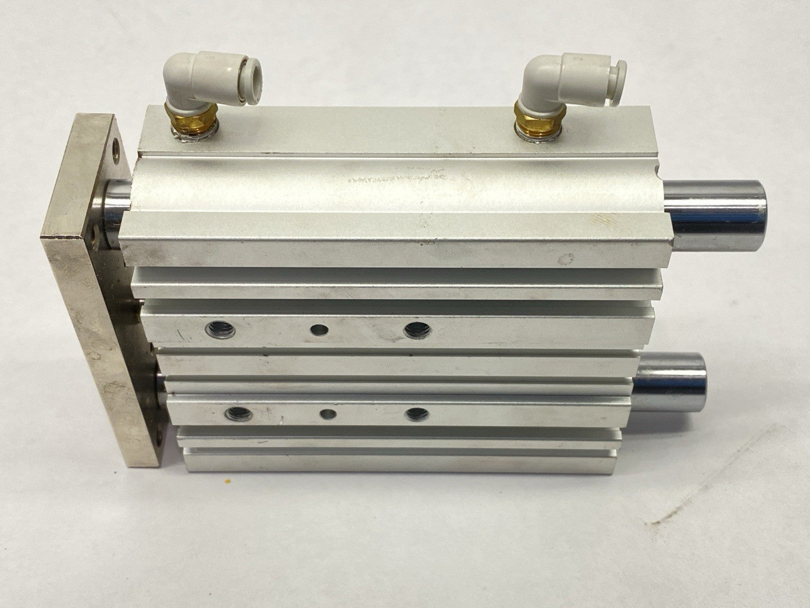 MGPM25-75Z | SMC Compact Guide Cylinder, 25mm Bore, 75mm Stroke - Used - Maverick Industrial Sales
