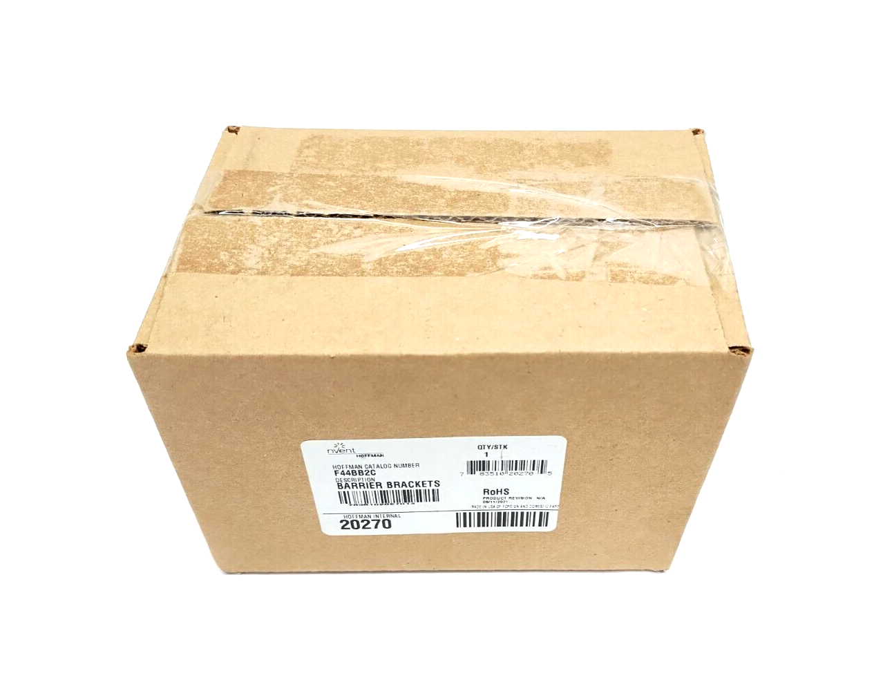 Hoffman F44BB2C 2-Compartment Barrier Kit, Fits 4" x 4" Wireway BOX OF 5 - Maverick Industrial Sales