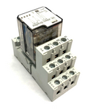 Allen Bradley 700-HN153 Ser. B Relay Base w/ 700-HB32Z24 Ser. E Cube Relay - Maverick Industrial Sales