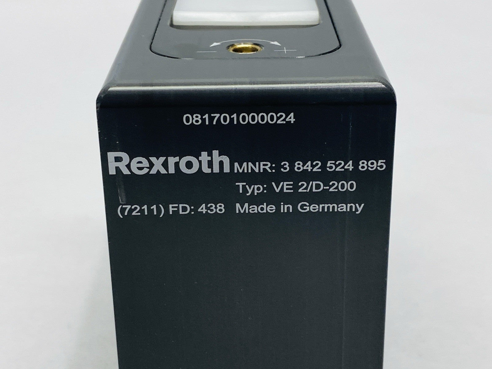 Bosch Rexroth 3842524895 Stop Gate VE2/D-200 - Maverick Industrial Sales