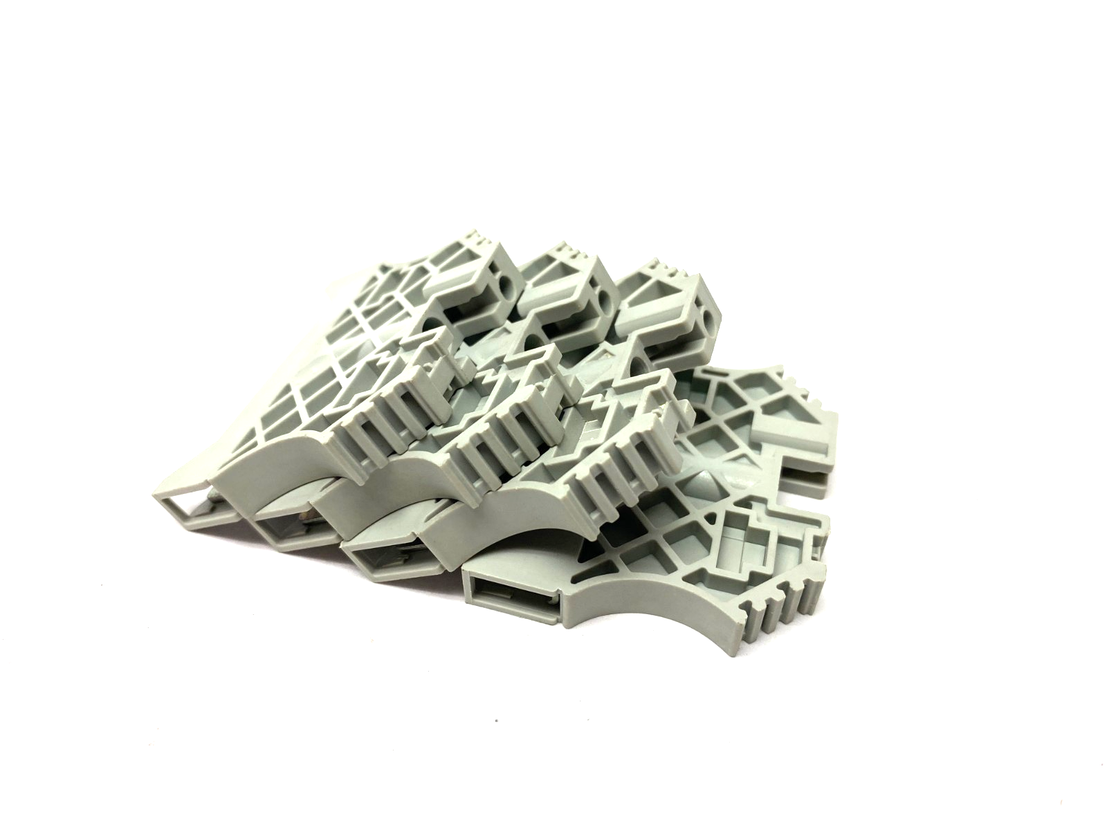 Allen Bradley 1492-EAJ35 Terminal Block End Anchor Normal Duty Gray LOT OF 4 - Maverick Industrial Sales