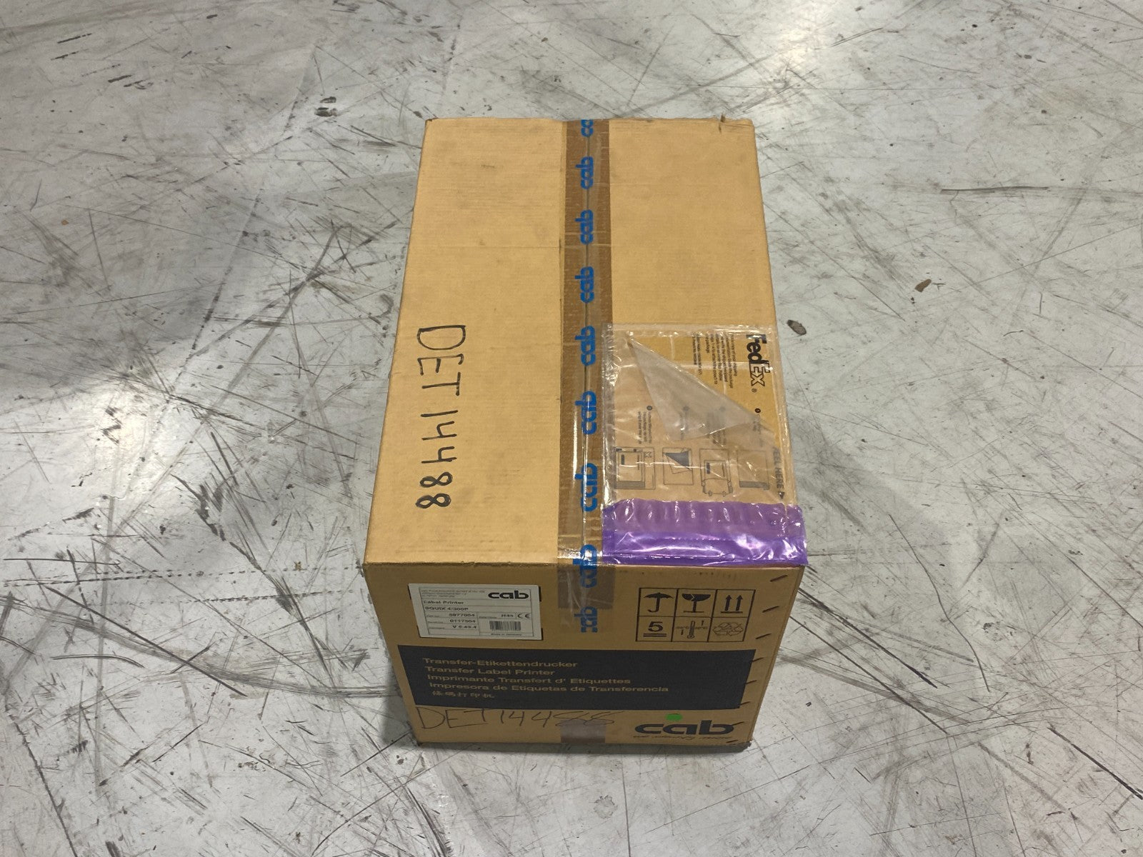 Cab 5977004 SQUIX Thermal Transfer Label Printer 300DPI - Maverick Industrial Sales