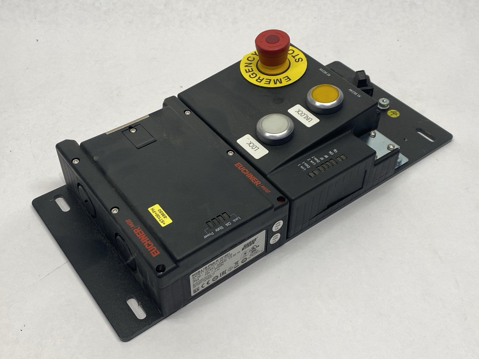 MGB-L1B-PNA-R-121851 | Euchner Multifunction Gate Box Safety Switch 121851 - Used - Maverick Industrial Sales