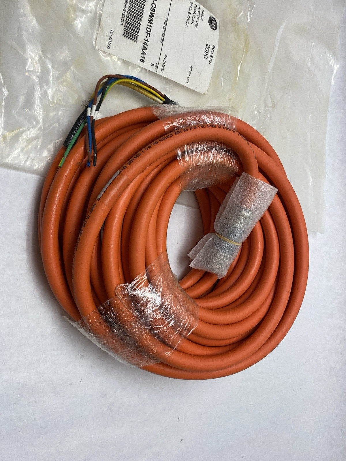 2090-CSWM1DF-14AA15 | Allen Bradley Ser. B Kinetix Smartlink Single Cable Non-Flex - New Other - Maverick Industrial Sales