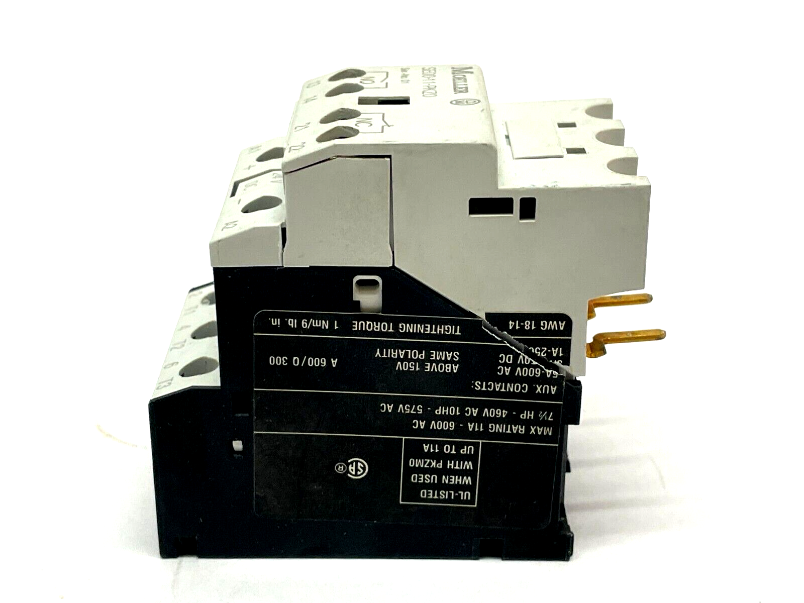 Moeller SE00-11-PKZ0 Magnetic Contactor Module - Maverick Industrial Sales