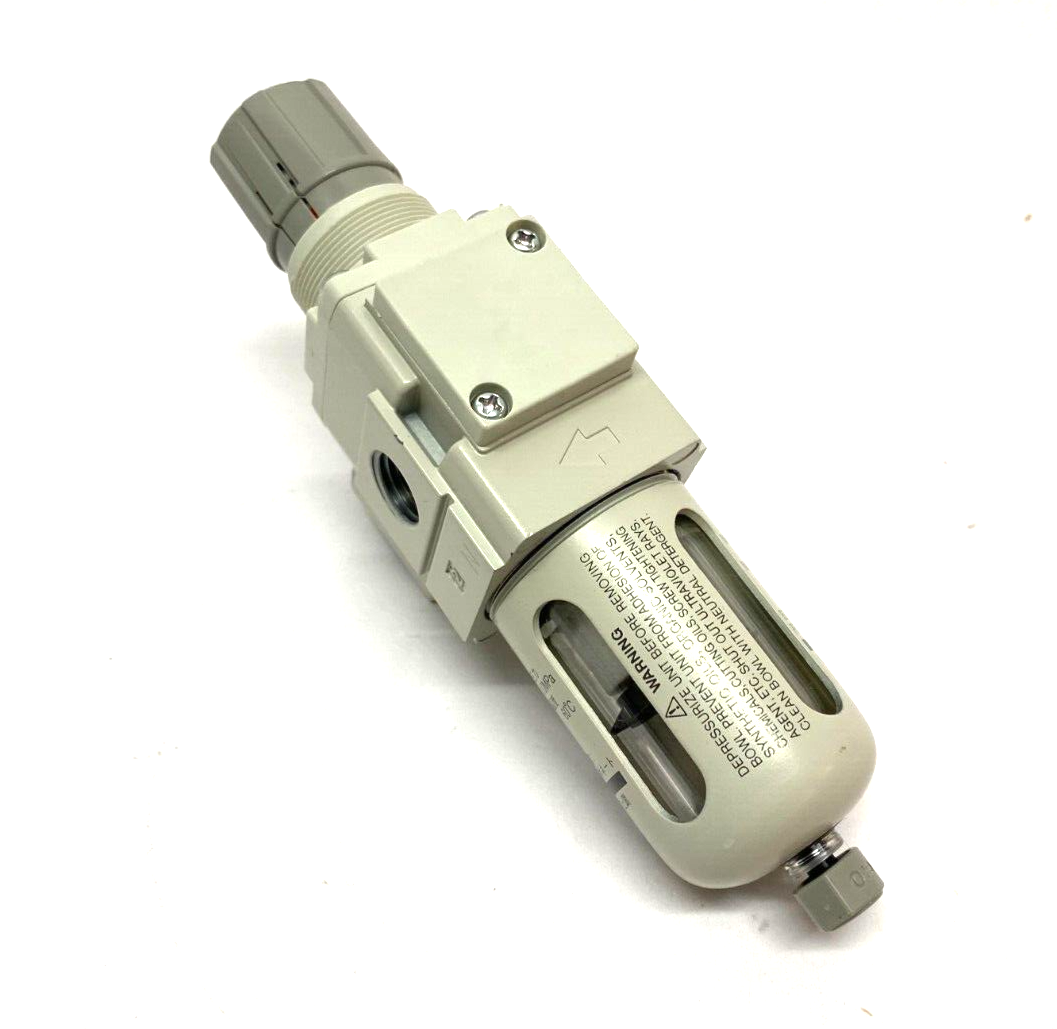 SMC AW20K-N02E3-CZA-B Digital Display Modular Filter Regulator ISE35-N-65 Switch - Maverick Industrial Sales