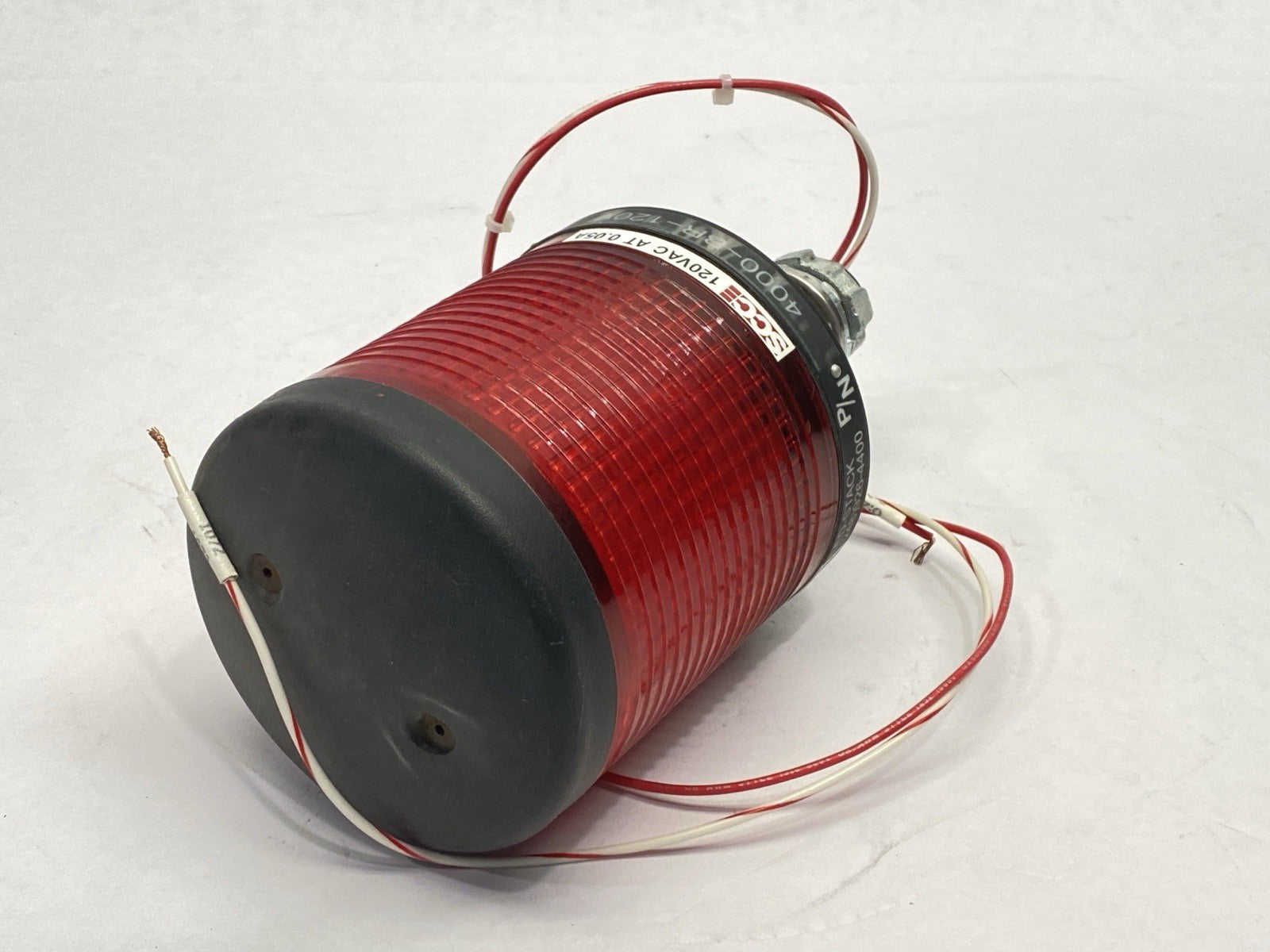 4000-BR-120V | SCC LED Stack Light Red .05A 120VAC - Used - Maverick Industrial Sales