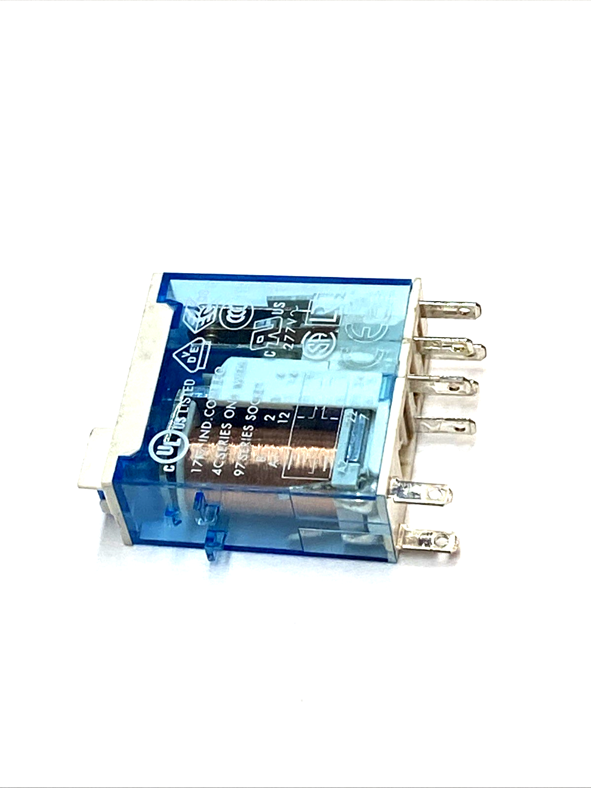 Finder 46.52.9.024.0040 Relay 8A 24VDC 46 Series Industrial Socket Relay - Maverick Industrial Sales