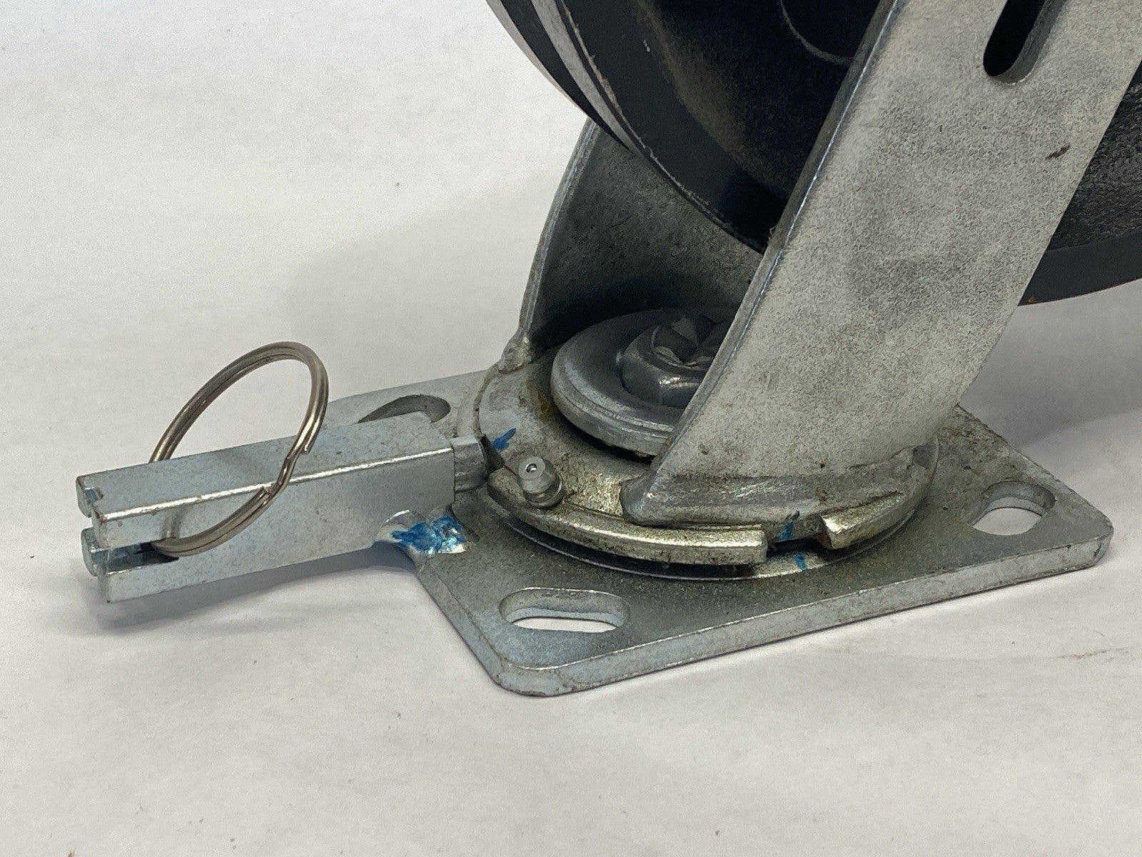 Were Always Around Heavy Duty Caster 8" Cast Iron Locking Swivel - Used - Maverick Industrial Sales