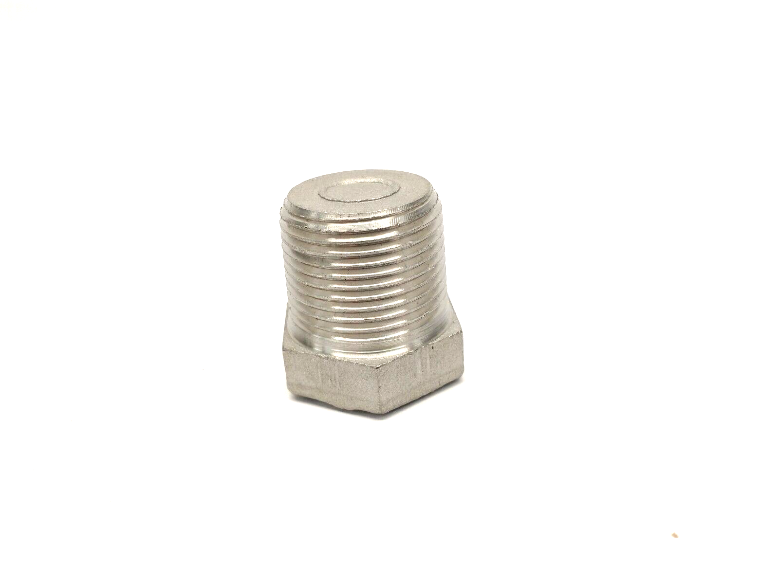 OMC 1" NPT Hex Head Plug 304SS B16 F304/L LOT OF 3 - Maverick Industrial Sales