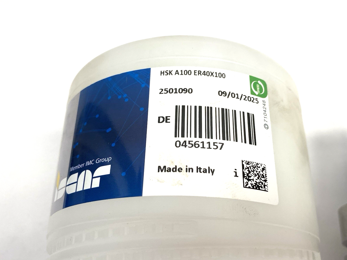 Iscar HSK A100 ER40X100 Collet Chuck HSK DIN69893 form A Tapered Shank 4561157 - Maverick Industrial Sales