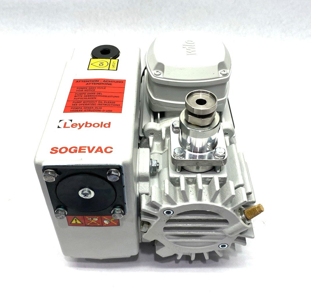 SV16B | Leybold SOGEVAC Rotary Vane Vacuum Pump, Scheugenpflug SP0225444 - New – Open box - Maverick Industrial Sales