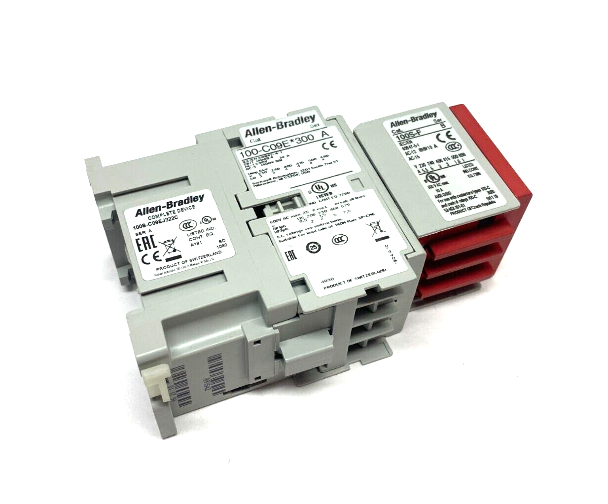 Allen Bradley 100S-C09EJ322C Ser. A Guardmaster Safety Contactor 3 NO, 1 NC - Maverick Industrial Sales