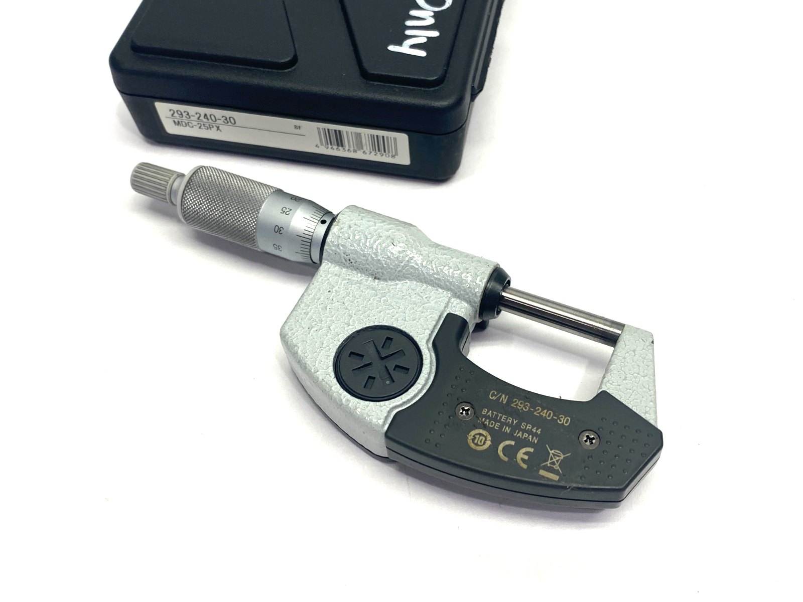 Mitutoyo 293-240-30 Digimatic Micrometer IP65 Coolant Proof MDC-25PX - Maverick Industrial Sales