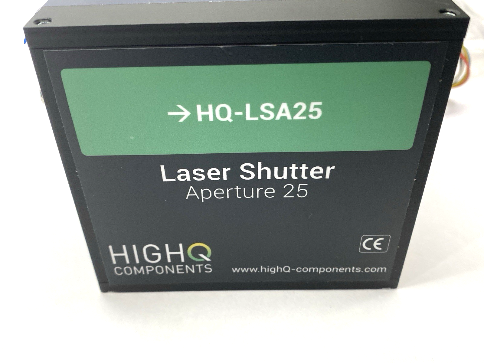 HighQ Components HQ-LSA25 Laser Shutter 24VDC - Maverick Industrial Sales