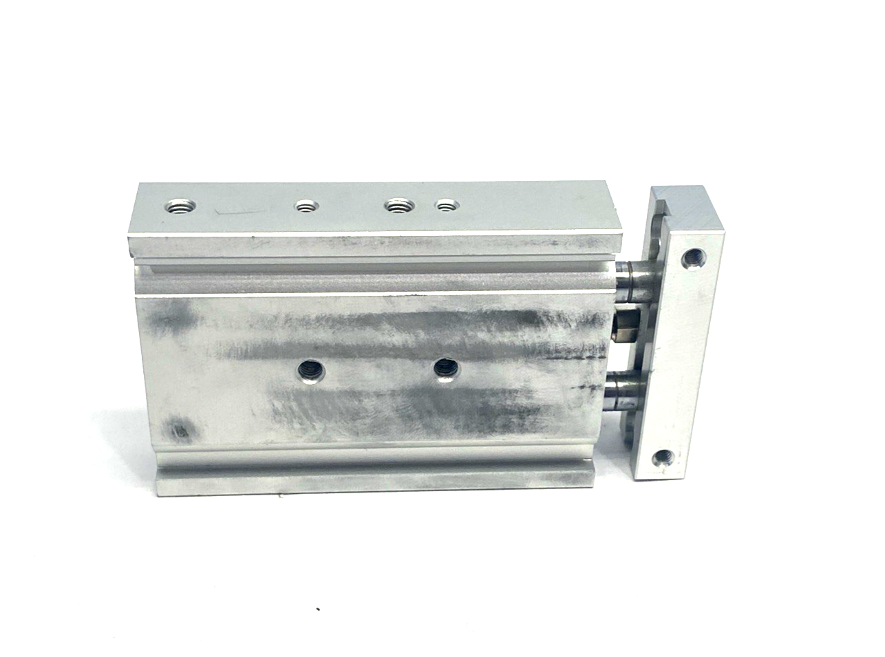 SMC CXSM15-25 Dual Rod Pneumatic Guided Cylinder 15mm Bore 25mm Stroke - Maverick Industrial Sales