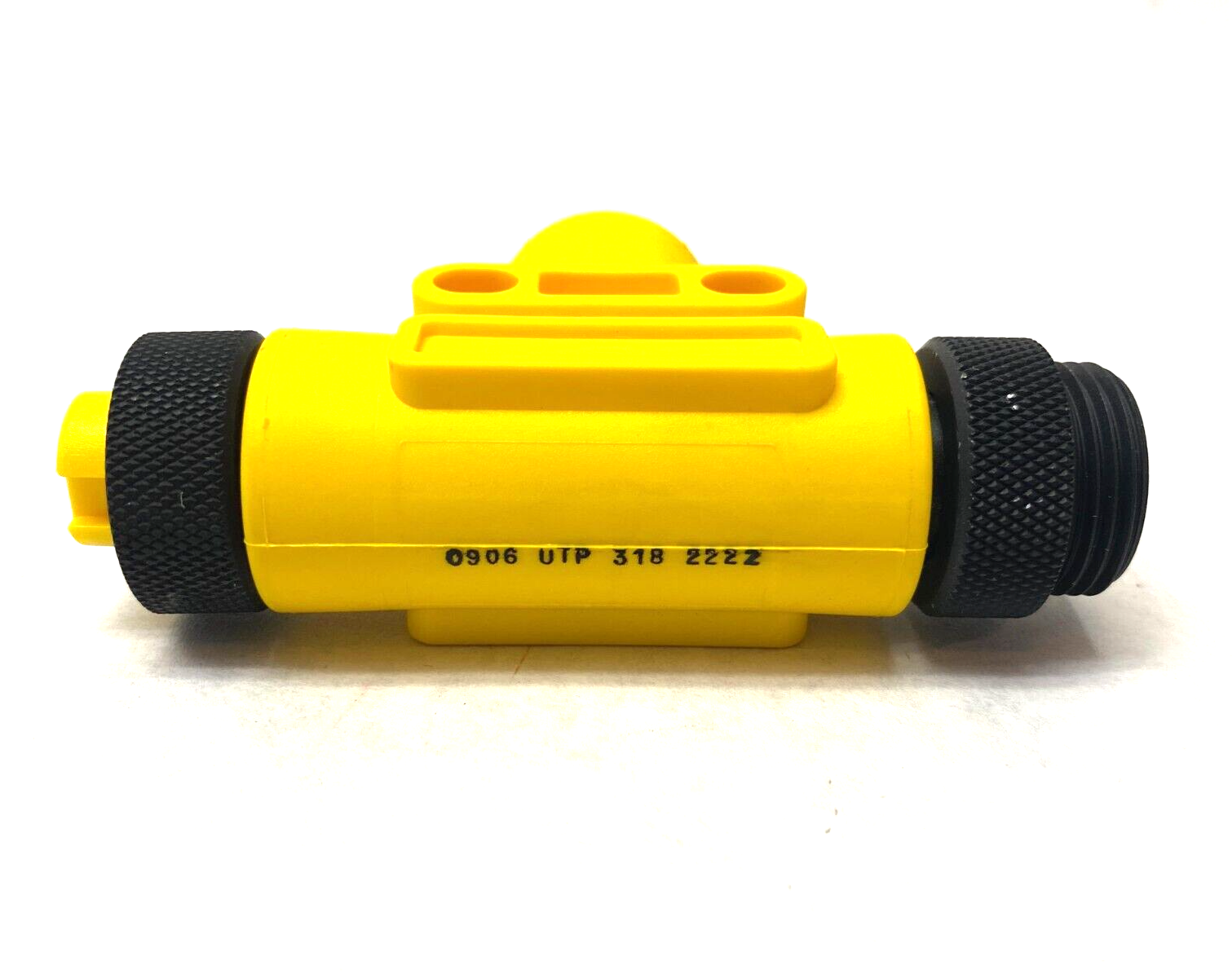 Belden Lumberg 0906 UTP 318 Mini Power Split Tee Tap 4-Poles M12 F to 7/8" M & F - Maverick Industrial Sales