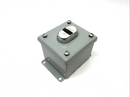 Hoffman E1PB Pushbutton Enclosure 3-1/2"L x 3-1/4"W x 2-3/4"D w/ UP/DOWN Button - Maverick Industrial Sales