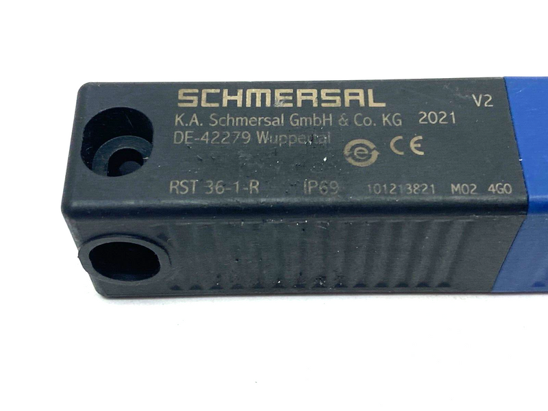 Schmersal 101213821 Latching Magnetic Safety Sensor Actuator RST 36-1-R - Maverick Industrial Sales